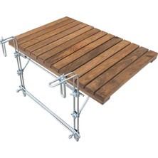 Reto Design Retodesign Ahşap Katlanır Balkon Masası