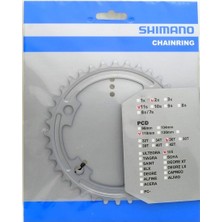 Shimano 105 Aynakol Dişlisi FC-5800 36T - 110BCD Gümüş