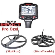 Nokta İmpact Pro Özel Paket Define Altın Metal Dedektör