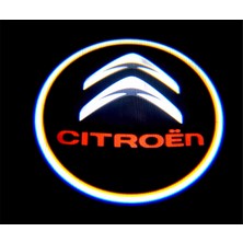 Femex Citroen Kapı Altı LED Hayalet Logo (2 Adet)