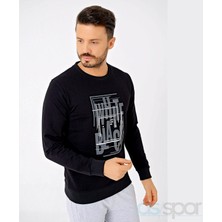 Uhlsport / Sweat B.yaka Pamuk Rush M Siyah 3211302