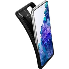 Spigen Samsung Galaxy S20 FE Kılıf Rugged Armor Matte Black - ACS01847