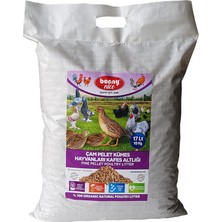 Bonny Nice Bıldırcın Güvercin Keklik Süs Tavukları Kafes Altlığı 10 kg 17 L x 3 Paket