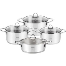 Hisar Lara Metal 8 Prç.tenc.seti