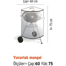 HOMAKS Mangal Koruma Örtüsü Çap:60