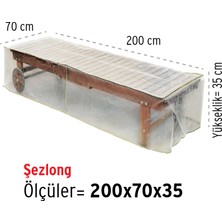 HOMAKS Şezlong Koruma Örtüsü (200x70 h:35)