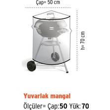 HOMAKS Mangal Koruma Örtüsü Çap:50