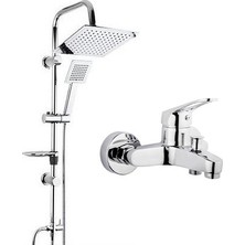 Arçe Beyazsu Banyo Bataryası Yağmurlama Tepe Robot Banyo Takımı