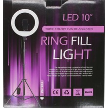 Nettech NT-79108 Aliminyum Ring 10 Inç LED Işık