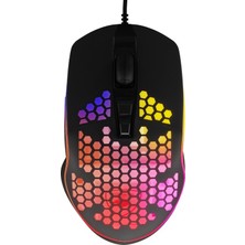 MF Product Strike 0576 RGB Kablolu Gaming Mouse Siyah