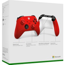 Microsoft Xbox Wireless Controller Kırmızı 9.nesil Oyun Kumandası ( Microsoft Türkiye Garantili )