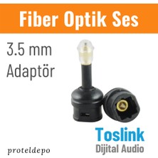 IRENIS Fiber Optik Toslink / 3.5 mm Dönüştürücü