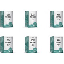 Orzax Ocean Krom Pikolinat 200 Ug 90 Bitkisel Kapsül  6'li Paket