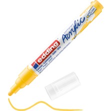 Edding 5100 Orta Uçlu Akrilik Markör - Trafik Sarı - 2-3 Mm’Lik Yuvarlak Uç