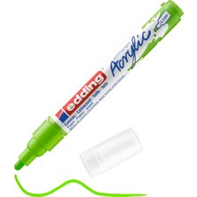 Edding 5100 Orta Uçlu Akrilik Markör - Sarı-Yeşil - 2-3 Mm’Lik Yuvarlak Uç