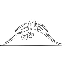 Sticker Atölyesi Bagajdan Bakan Gözler Sticker - 15021