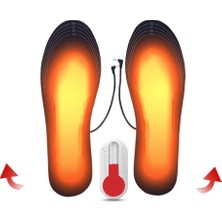 Synope Tengoo Elektrikli Isıtmalı Ayakkabı Tabanlığı USB Şarjlı Yıkanabilir Sıcak Termal Tabanlık