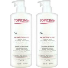 Topicrem Da Emollient Balm 2x500 ml
