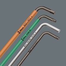 Wera 950 L Bm Uzun Düz Siyah 4,5 x 75 mm Alyen/ Alyan 05027707001