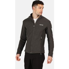 Regatta Mens Highton Zip Fleece Erkek Ceket RMA415 Gri