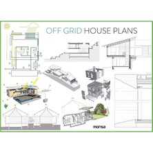 Off - Grid House Plans (Mimarlık; Kırsalda ve Şebekesiz Alanlarda Ev Projeleri Planları)