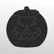 Technopa Folyo Sticker Kızgın Kabak 70 cm Uzunluk