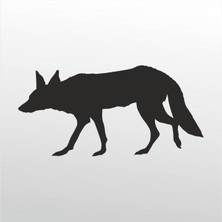 Technopa Folyo Sticker Tilki 30 cm Uzunluk
