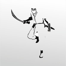 Technopa Folyo Sticker Samurai 102 40 cm Uzunluk
