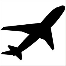 Technopa Uçak Folyo Sticker 24 200 cm Uzunluk