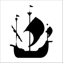 Technopa Gemi Folyo Sticker 8 20 cm Uzunluk