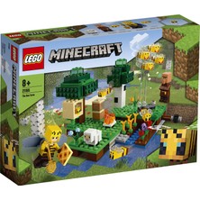 LEGO Minecraft# Arı Çiftliği 21165 Arıcı; Harika Arı ve Koyun Figürleri İçeren Minecraft Aksiyon Oyuncağı (238 Parça)