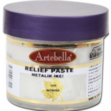 Artebella Rölyef Pasta Metalik 50 cc İnci