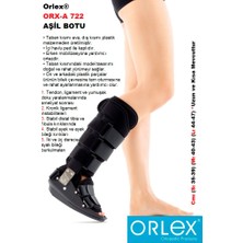 Orlex Orx-A 722 Aşil Botu Uzun (, Ligament ve Doku Yaralanmalarında Ameliyat Sonrası Kullanılır)