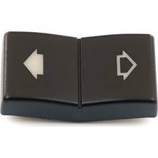 Bross Otomotiv BMW 7 Series E38 740i Sedan 1997-2001 İçin Pencere Düğmesi Kapağı