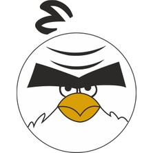 Sticker Atölyesi Araba Depo Kapağı Angry Birds Sticker - 1503511