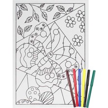 Artebella Tb-12  Mandala Tuval Boyama Seti 20X30 Cm