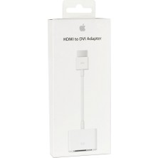 Apple HDMI To DVI Macbook Pro Projektör Retina Ekran Görüntü Aktarım Çevirici Hub Adaptör-MJVU2AMA