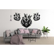 Kt Decoration Ayılar Duvar Sticker Seti