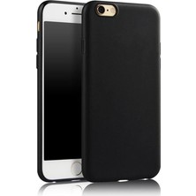 KZY APPLE iPhone 6s Kapak Silikon Lux Kılıf Siyah