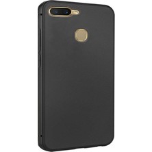 KZY OPPO Ax7 Kapak Silikon Lux Kılıf Siyah