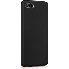 KZY REALME C2 Kapak Silikon Lux Kılıf Siyah