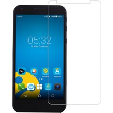 KZY Vestel Venüs 5000 Temperli Ekran Koruyucu Kırılmaz Cam Ekonomik 5'li Paket Şeffaf