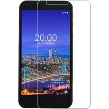 KZY Vestel Venüs 5530 Temperli Ekran Koruyucu Kırılmaz Cam Ekonomik 5'li Paket Şeffaf