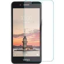 KZY Vestel Venüs V3 5020 Temperli Ekran Koruyucu Kırılmaz Cam Ekonomik 5'li Paket Şeffaf