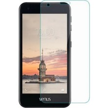 KZY Vestel Venüs V3 5040 Temperli Ekran Koruyucu Kırılmaz Cam Ekonomik 5'li Paket Şeffaf