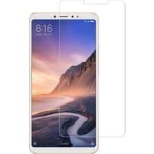 KZY Xiaomi Mi Max 3 Temperli Ekran Koruyucu Kırılmaz Cam Ekonomik 3'lü Paket Şeffaf