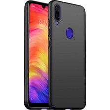 KZY XİAOMİ Redmi Note 7 Kapak Silikon Lux Kılıf Siyah