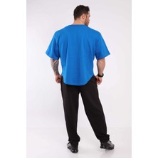 Big Sam Oversize Antrenman Tişörtü Kalın Cardio Rag Top Big Sam 3209