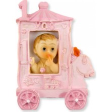 Hayaller Dükkanı 20 Adet Bebek 1 Yaş Faytonda Pembe Pk1