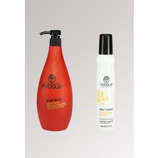 Evoque Professional Sülfatsız Şampuan 1000 ml + Therapy Bakım Köpüğü 200 ml